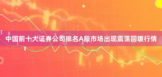 中国前十大证券公司排名A股市场出现震荡回暖行情